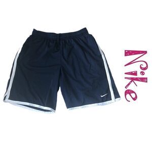 Nike Dri-Fit Blue/White Basketball Shorts Sz XL